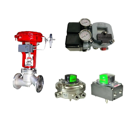 Masoneilan SVI2-21113111 Máy định vị van được trang bị van điều khiển Trung Quốc và Masoneilan 78-40 REGULATOR
