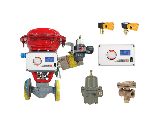Flowserve an toàn nội tại Logix 520MD Máy định vị van điều khiển số thông minh với HART