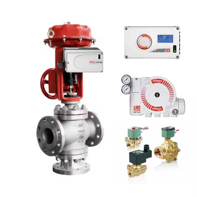 Ventil điều khiển khí nén mới và ban đầu Flowserve Logix 520MD với các bộ phận van Trung Quốc