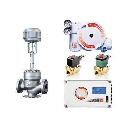 Pneumatic Control Valve With Flowserve Logix 520MD Positioner For Smart Digital Flowserve Valve Positioner (Vụ điều khiển khí nén với bộ định vị dòng chảy Logix 520MD)