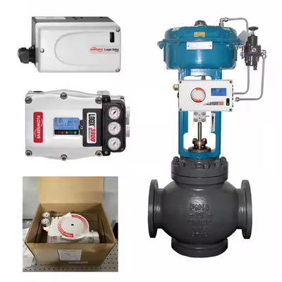 Nhà cung cấp cổ phiếu Flowserve Valve Positioner 520MD 3200MD tích hợp với Chinese Actuator để kiểm soát dòng chảy hiệu quả