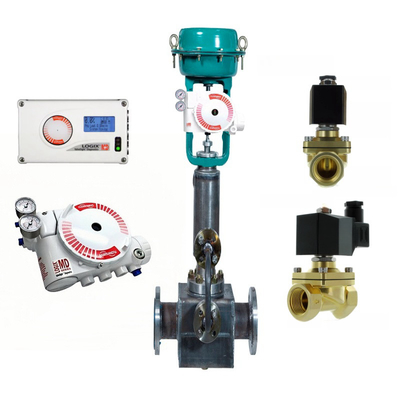 Ban đầu và mới Flowserve Valve Digital Positioner 3200MD với ASCO 210 Solenoid Valve