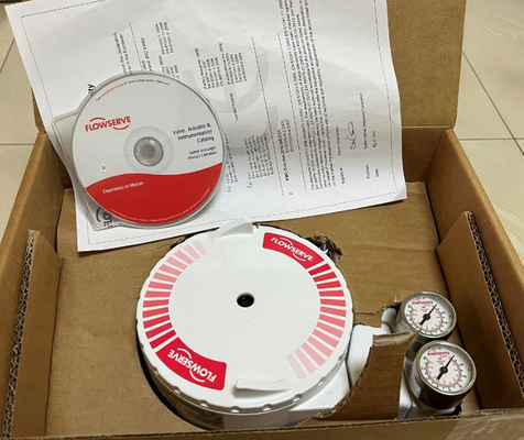 Trung Quốc Pneumatic Actuator Valve With Flowserve 3200MD Digital HART Positioner Stock Supplier Cho Các bộ phận van điều khiển