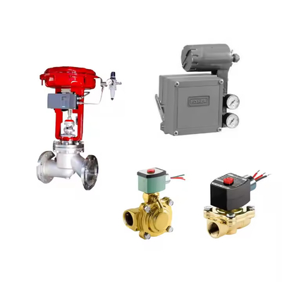 Fisher 3582i Định vị van điện khí và Fisher 67CFR Bộ điều chỉnh bộ lọc không khí Nhà cung cấp với van điều khiển khí