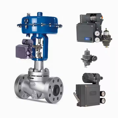 Van điều khiển Trung Quốc với Fisher 3582 Valve Positioner And Masoneilan78-80s Filter Regulator Rotork YT-300 Volume Booster