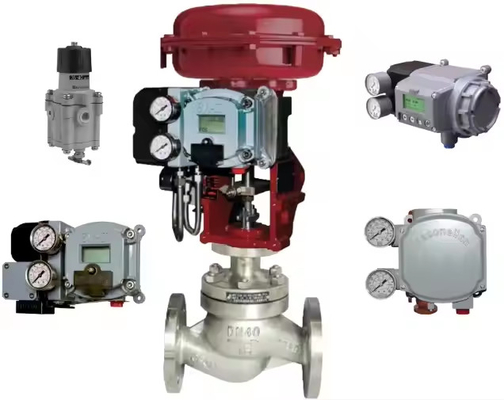 Van điều khiển Trung Quốc với Masoneilan SVi1000 Digital Valve Positioner và 78-40 Pressure Reducing Valve