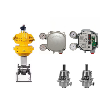 Van điều khiển Trung Quốc với Masoneilan SVi1000 Digital Valve Positioner và 78-40 Pressure Reducing Valve