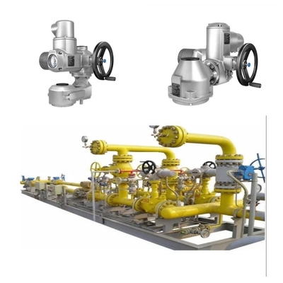 Các Flow Control Valve Skid được trang bị với Auma van actuator SQEx và SQRV phun nổ-chứng minh actuator điện