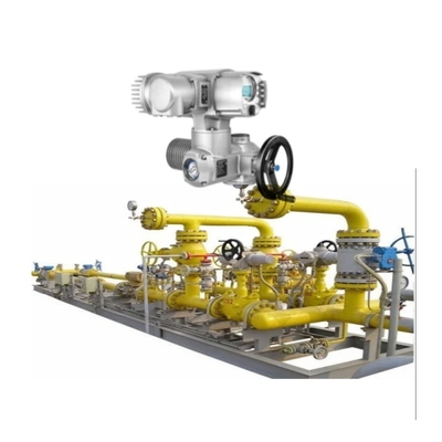 Các áp lực / dòng chảy điều khiển pry được trang bị Auma van actuator SAV SAR series và đơn vị điều khiển AC / AM