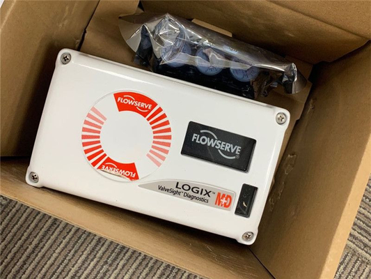 Pneumatic kiểm soát van tuyến tính với Flowserve LOGIX 520MD DIGITAL HART VALVE POSITIONER Và ASCO Solenoid van trong kho