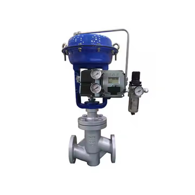 DN250 Pneumatic Control Valves với SVI2-21123121 Masoneilan Digital Valve Positioner và 78-40 Filter Regulator