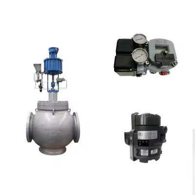 Các van điều khiển thép carbon sử dụng Masoneilan SVI2-21123111 Valve Positioner Và Emerson Fisher846 Chuyển đổi điện