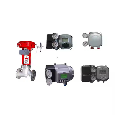China Control Valve Với Masoneilan SVI2-21113121 Valve Positioner Và Emerson Asco L339 Series Universal Solenoid Valve
