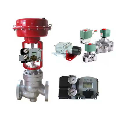 Ventil Trung Quốc Ventil điều khiển thân máy cao cấp bằng thép không gỉ Carbon với máy định vị van Masoneilan SVI2