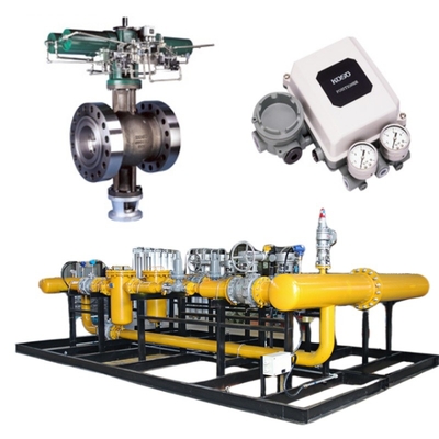 Ventil chuyển đổi trượt với KOSO 210C / 220C / 230C Valve bóng 6300RB Actuator và EP801 Valve Positioner PRF310 Bộ lọc không khí