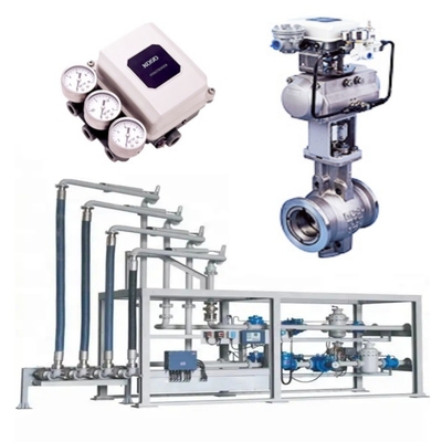 Ventil chuyển đổi trượt với KOSO 210C / 220C / 230C Valve bóng 6300RB Actuator và EP801 Valve Positioner PRF310 Bộ lọc không khí