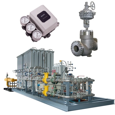 Máy phun kiểm soát dòng chảy được trang bị van KOSO 500M/500D và 5200LA/6300LA Máy điều khiển khí nén EP800 Máy định vị van