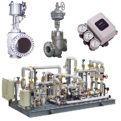 Máy phun kiểm soát dòng chảy được trang bị van KOSO 500M/500D và 5200LA/6300LA Máy điều khiển khí nén EP800 Máy định vị van