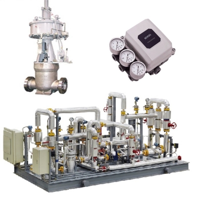 Valve điều khiển dòng chảy và KOSO 400H Valve điều khiển 5200LA/6100LA Pneumatic Actuator EP800 Positioner CL420/CL523 Lock Valve