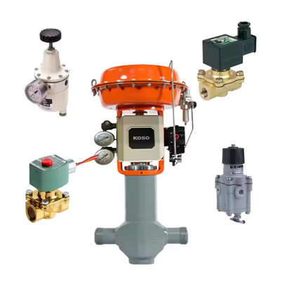 Nhà cung cấp hàng tồn kho KOSO 800 series Electro-Pneumatic Valve Positioner With ASCO Solenoid Valve In Stock