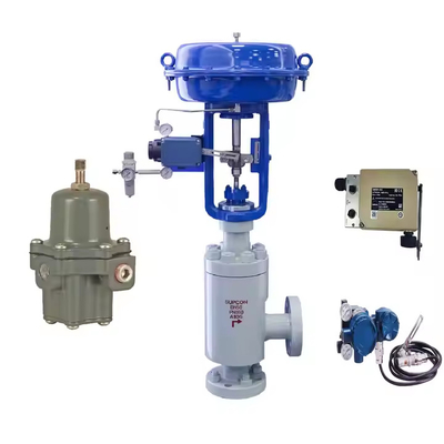 Samson 4763-11100111 Máy định vị van cơ học với van điều chỉnh áp suất lọc 67CFR và loạt AZBIL 200 như các bộ phận van