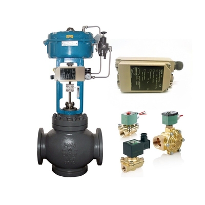 Nhà cung cấp Máy định vị van điện khí nén hoạt động đơn Samson 3767 Với van điện tử ASCO Cho van điều khiển