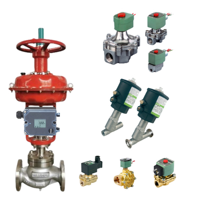 Động cơ đa vòng SA và SAR của AUMA với SAMSON 3725 HART Pneumatic Valve Positioners And ASCO Solenoid Valve In Stock