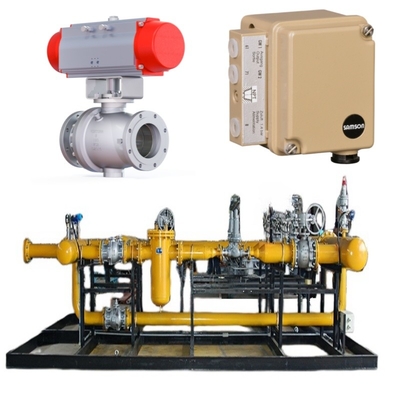 Máy trượt chuyển van được trang bị van Samson Model 44-11 van điện tử Model 3962, và một thiết bị chuyển giới hạn Model 4747