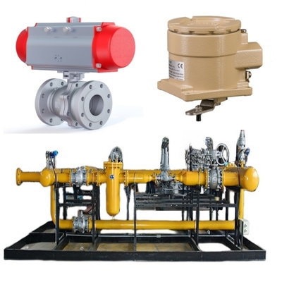 Máy trượt chuyển van được trang bị van Samson Model 44-11 van điện tử Model 3962, và một thiết bị chuyển giới hạn Model 4747
