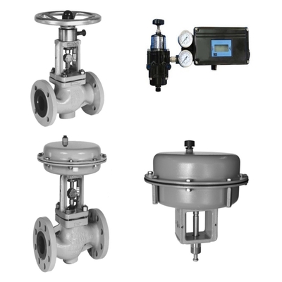 Samson 3241 Ventil bóng và 3271 Pneumatic Actuator, được trang bị với sản xuất trong nước chất lượng cao Valve Positioner