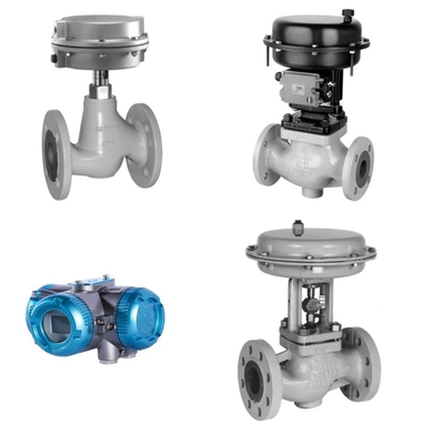Samson 3251 Control Valve Và 3271/3277 Pneumatic Actuator Với 3963 Solenoid Valve Và China Positioner