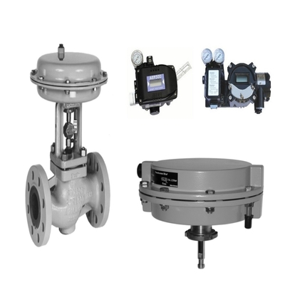 Samson 3241 van cầu và 3271 máy điều khiển khí nén, được trang bị thiết bị định vị van sản xuất trong nước