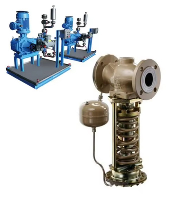 Fuel Gas Skid được gắn với Samson 41-23 Pressure Reducing Valve Stainless Steel Self-operated Pressure Regulators
