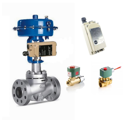 Máy định vị Samson 3767 với van Samson3241 và động cơ điều khiển khí 3271 SMC AW20 van giảm áp lọc