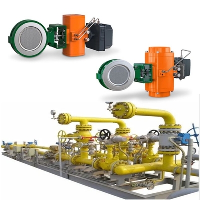 van bướm Fisher với Bettis Pneumatic Actuator và DVC6200 Controller