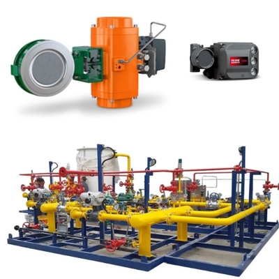 van bướm Fisher với Bettis Pneumatic Actuator và DVC6200 Controller
