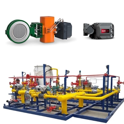 van bướm Fisher với Bettis Pneumatic Actuator và DVC6200 Controller
