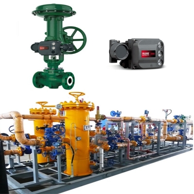 Chuyển van trượt với Fisher Easy-e ED Control Valve 585C/657/667 Actuator và DVC6020 Intelligent Valve Controller