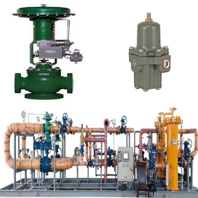 Ventil chuyển đổi trượt với Fisher YD/YS ba chiều van dẫn chuồng 3582i Máy định vị van cơ học với 667 đầu khí nén