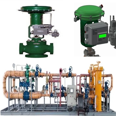 Ventil chuyển đổi trượt với Fisher YD/YS ba chiều van dẫn chuồng 3582i Máy định vị van cơ học với 667 đầu khí nén