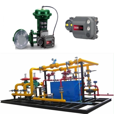 Valve Switching Skid được trang bị một Fisher 8560 Valve với 1052 Actuator và DVC6000 Series Digital Valve Controller