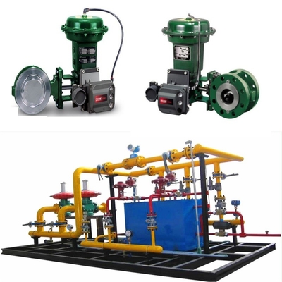 Valve Switching Skid được trang bị một Fisher 8560 Valve với 1052 Actuator và DVC6000 Series Digital Valve Controller