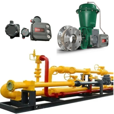 Valve Switch Skid được trang bị Fisher 2052 Actuator và DVC6200 Digital Valve Controller Fisher V500 Control Valve