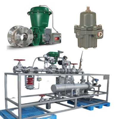 Valve Switch Skid được trang bị Fisher 2052 Actuator và DVC6200 Digital Valve Controller Fisher V500 Control Valve