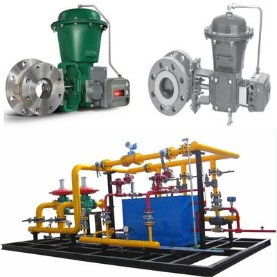 Valve Switch Skid được trang bị Fisher 2052 Actuator và DVC6200 Digital Valve Controller Fisher V500 Control Valve