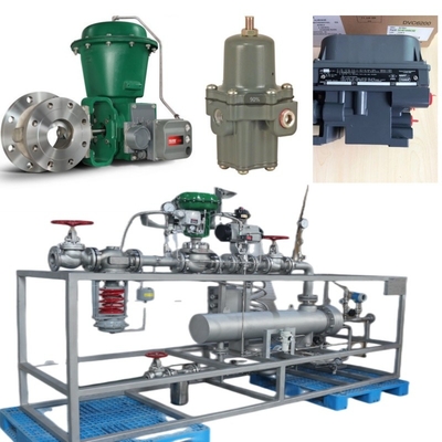 Ventil chuyển đổi trượt với EMERSON Fisher V150 / V200 / V300 Valve điều khiển 1061/2052 Pneumatic Actuator DVC6200 Positioner