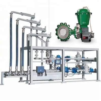 Valve điều khiển dòng chảy trượt với EMERSON Fisher A11 Butterfly Valve 2052 Actuator DVC6200 Positioner 67CF Voltage Regulator
