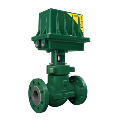 Valve điều khiển dòng chảy trượt với EMERSON Fisher D3/D4 Valve điều khiển với Gen 2 Easy-Drive Electric Actuator