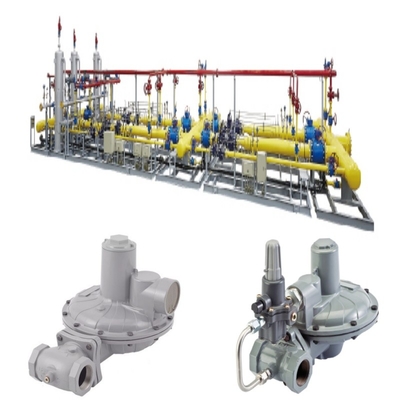 Giảm áp suất điều chỉnh trượt với Emerson Fisher CS800 Series Regulator WIKA Pressure Gauge