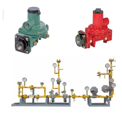 Ventil Switching Skid được trang bị các bộ điều chỉnh Fisher R Series R222H/R222 và máy đo áp suất WIKA
